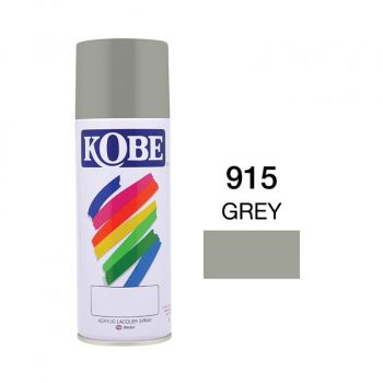 สีพ่นสเปรย์  KOBE #915 สี เทา