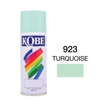 สีพ่นสเปรย์ KOBE #923 สี เขียวเทอร์ควอยซ์