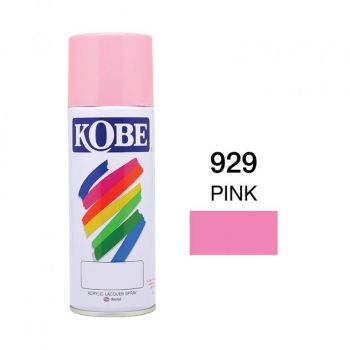 สีพ่นสเปรย์ KOBE #929 สี ชมพู