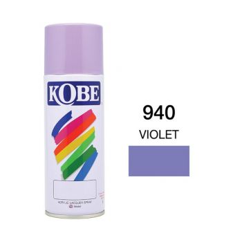 สีพ่นสเปรย์  KOBE #940 สี ม่วง