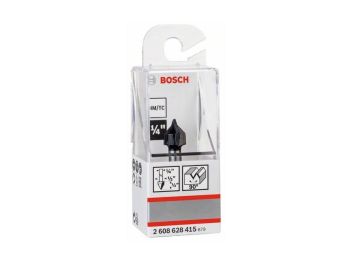 BOSCH ดอกเร้าเตอร์ สายฝนรู V 1/4 นิ้ว รุ่น 2608628415