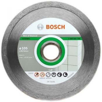 BOSCH ใบตัดเพชร 4 นิ้ว ECO CERAMIC รุ่น 2608600704