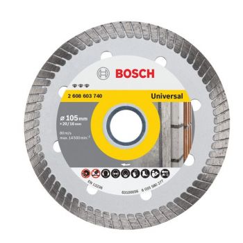 BOSCH ใบตัดเพชรเทอร์โบ 4 นิ้ว Best for Universal รุ่น 2608603740