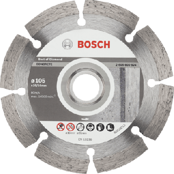 BOSCH ใบตัดเพชร Best for Concrete 4 นิ้ว