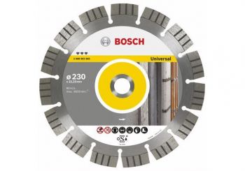 BOSCH ใบตัดเพชร 9 นิ้ว Best for Universal + Metal รุ่น 2608602665