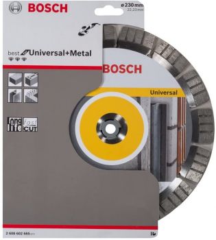 BOSCH ใบตัดเพชร Best for Universal + Metal 9 นิ้ว
