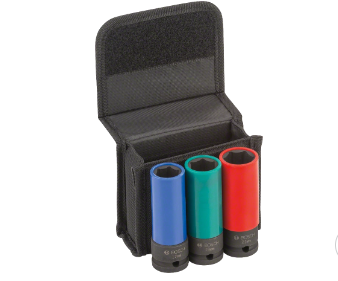 BOSCH ชุดลูกบล็อกยาว 1/2 นิ้ว 3 ชิ้น รุ่น 2608551102