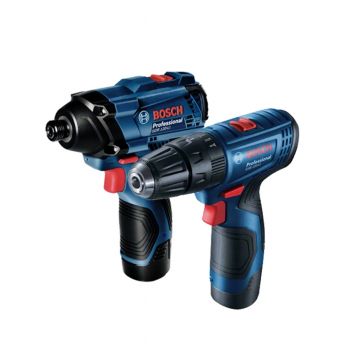 BOSCH สว่านไขควงกระแทกไร้สาย รุ่น GSB 120LI+GDR 120LI