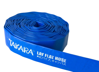 TAKARA สายส่งน้ำ PVC สีฟ้า 3 นิ้ว (เมตร)