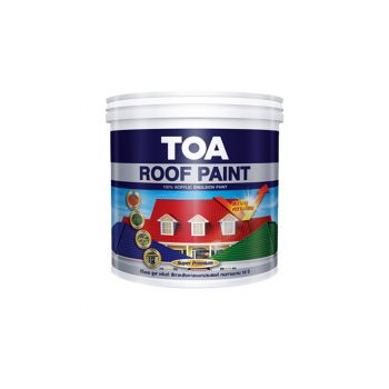 ทีโอเอ รูฟเพ้นท์ Roof Paint สี แดงเอราวัญ รหัส R190 